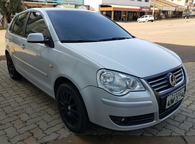 Vw Polo 1.6 2008 completo + couro top - Foto 10