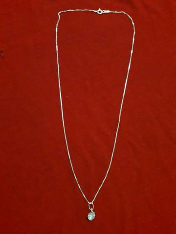Colar Prata Feminino 45cm - Foto 3