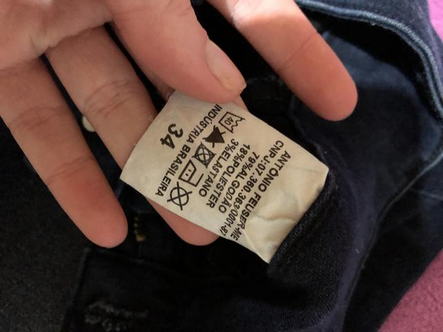 Calça Jeans Skinny, tamanho 34 - Foto 3
