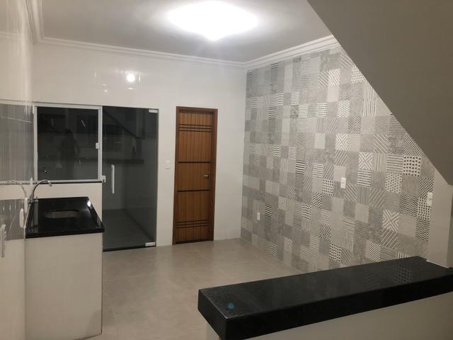 Casa Duplex 100m com duas suites - Toda em Porcelanato - NOVA - Foto 2