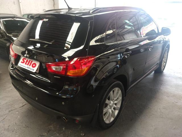 ASX 2.0 4X4 Automatico 2015 Preta Completo Couro ! - Foto 6