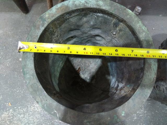 Vaso Antigo Bronze" Par" - Foto 3