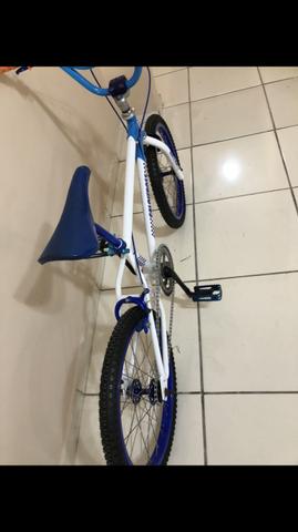 Bicicleta Caloi Cross extra light relíquia antiga 1983 aro20 - Foto 4
