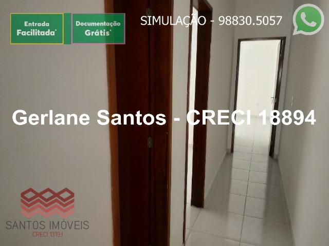Escritura Grátis Casa 02 Quartos, 2 banheiros, 2 garagens - Foto 2