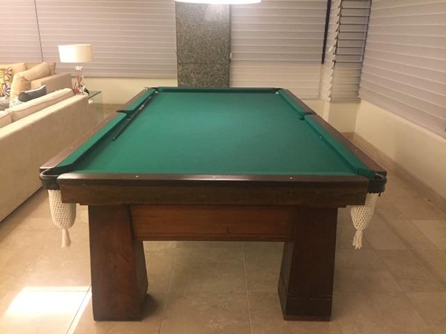 Mesa de Sinuca - Madeira Maciça - Foto 3