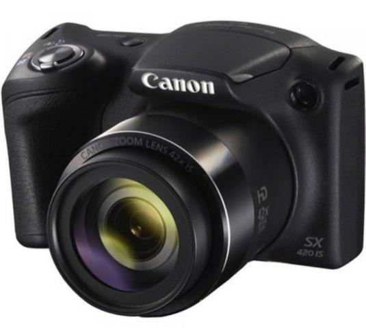 Câmera Cânon PowertShot SX420 IS - preta - Foto 2