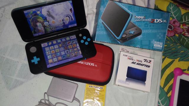 New nintendo 2ds xl 32gb destravado perfeito - Foto 4