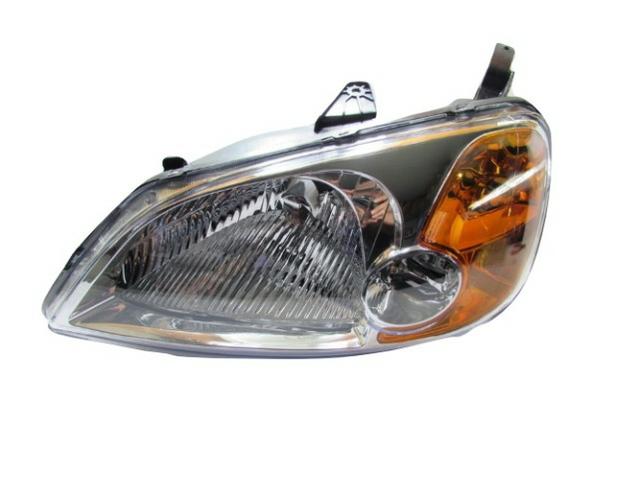 Farol Honda Civic 2001 2002 2003 Esquerdo Seta Ambar - Foto 4
