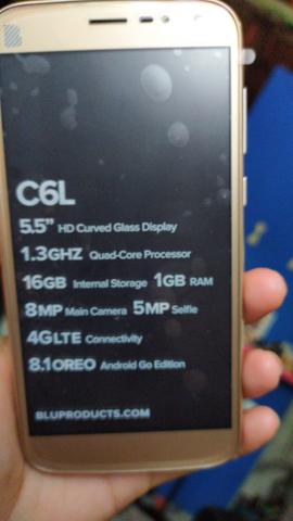 Celular novo na caixa