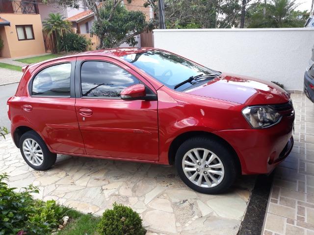 Etios XLS 1.5 Flex Hatch 2016 - Top de Linha - Bancos de Couro - Foto 5