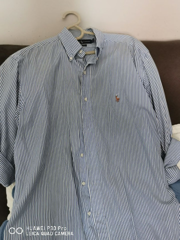Duas lindas camisas de tecido Polo Ralph Lauren