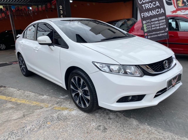 CIVIC LXR 2.0 FLEX COMPLETO ANO 2015