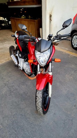 HONDA CB 300R ANO 2013 FLEX VERMELHO
