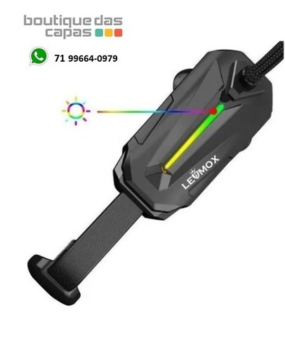 Cabo para IOS iphone de Jogo Usb para Lightning com Fixador 2.1A - LE-232 - Foto 2