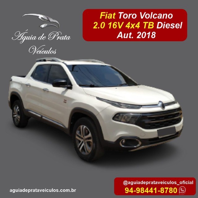 FIAT TORO VOLCANO 2.0 16V 4X4 TB DIESEL AUT. 2018