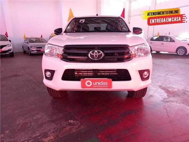 TOYOTA HILUX 2019 2.8 STD 4X4 CD 16V DIESEL 4P MANUAL