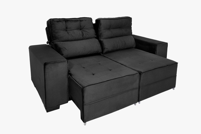 Sofa retratil reclinável 2,00 mts Premium  - Foto 2