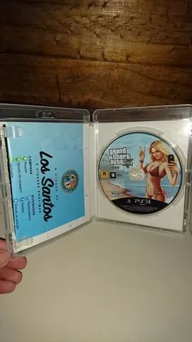 Jogo PS3 GTA 5 Grand Theft Auto V Original Mídia Física Novo