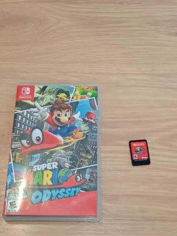 Jogo Super Mario Odyssey Nintendo Switch Mídia Física - Jogos de