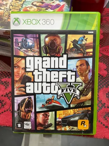 GRAND THEFT AUTO V ( GTA V ) Xbox 360 (Mídia Digital – Games Matrix