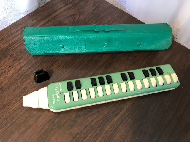 escaleta hohner melodica soprano anos 60