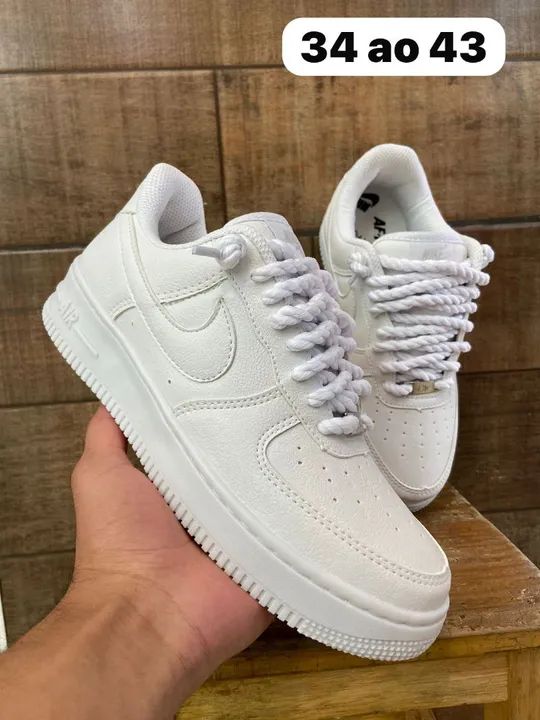 Tênis Nike Air Force 1 Preto - Foto 3