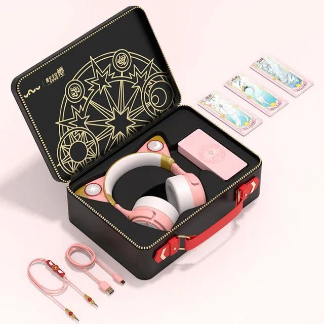 YOWU Headphone Colecionador Sakura Card Captors Bluetooth (Edição Limitada Exclusiva)