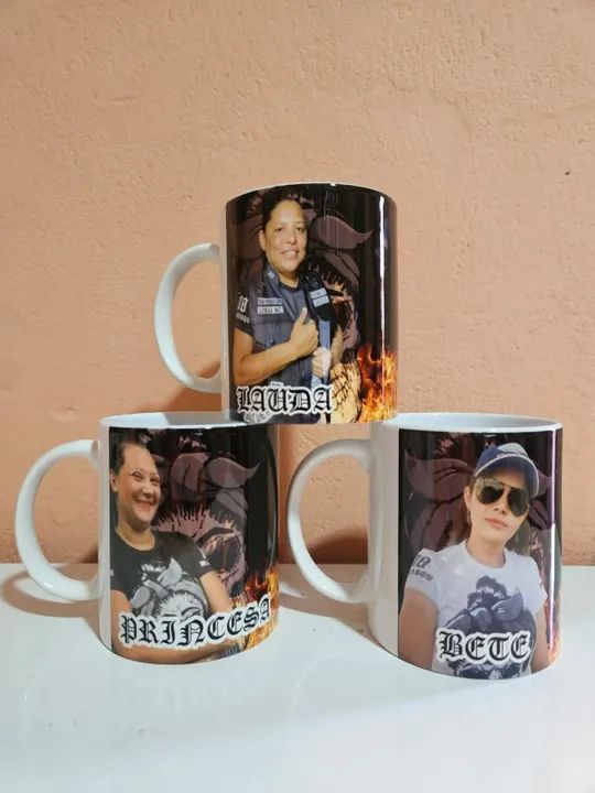 Canecas de cerâmica personalizadas