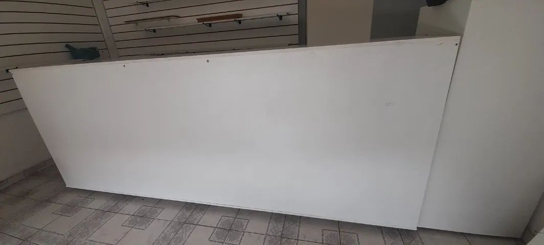 Balcão de loja branco 2,75 m comprimento - Foto 4