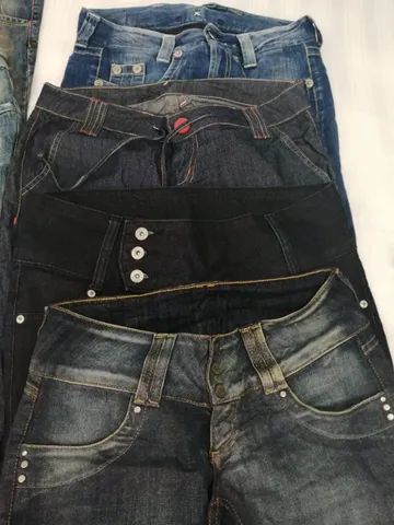 Calças Jeans/Brim/ Denim Feminina diversas marcas - Foto 2