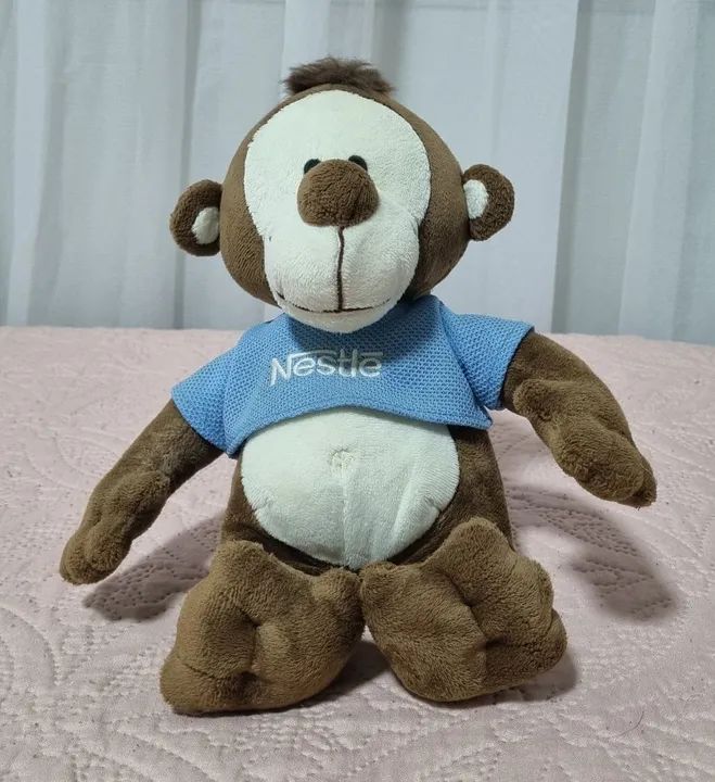 Pelúcia Macaco Nestlé