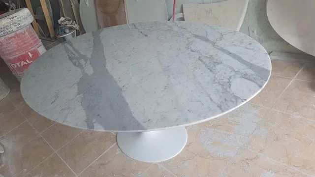 Mesa de jantar, modelo saarinen nova de fábrica  - Foto 5