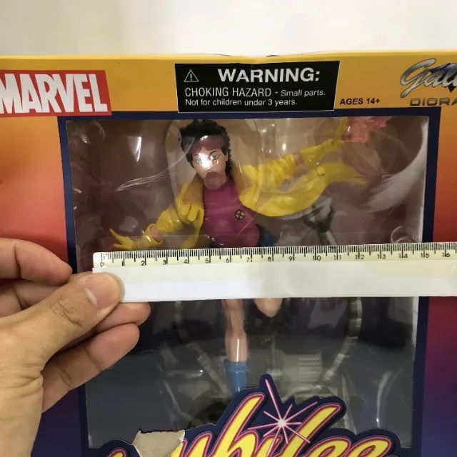 Action Figure Gallery Diamond Estátua Jubilee Bubble X-Men Nycc 2020 Jubileu Marvel - Foto 3