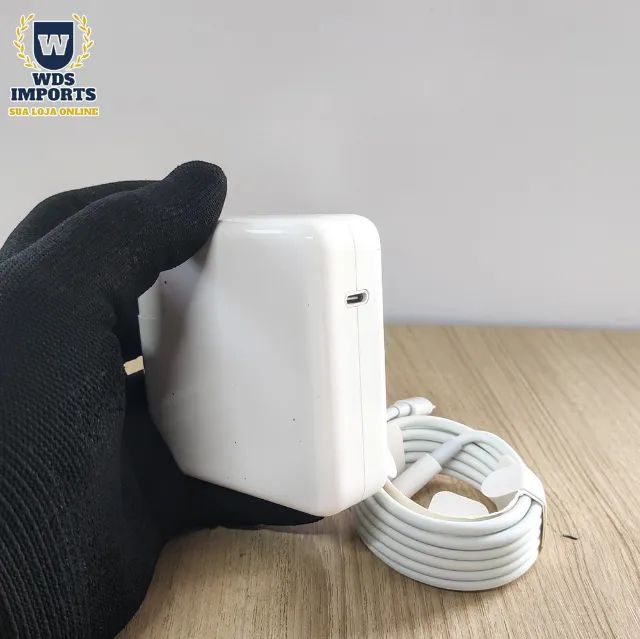 Fonte Carregador Compatível Macbook Pro 96w Usb Tipo C - Foto 2