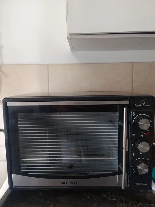 Forno elétrico Mondial Premium 32L 1500W altura regulável, 250 graus Timer 90m. - Foto 3