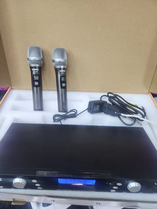 Microfone s/ fio e c/ fio  - Foto 2