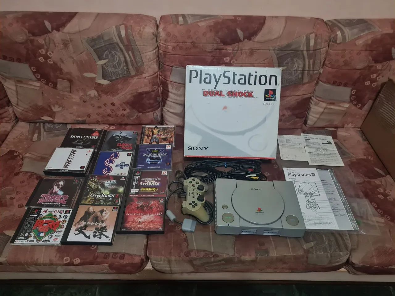 PLAYSTATION 1 JAPONÊS 