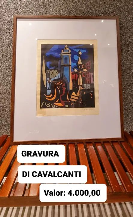 Gravuras assinadas Di Cavalcanti - l - Foto 3