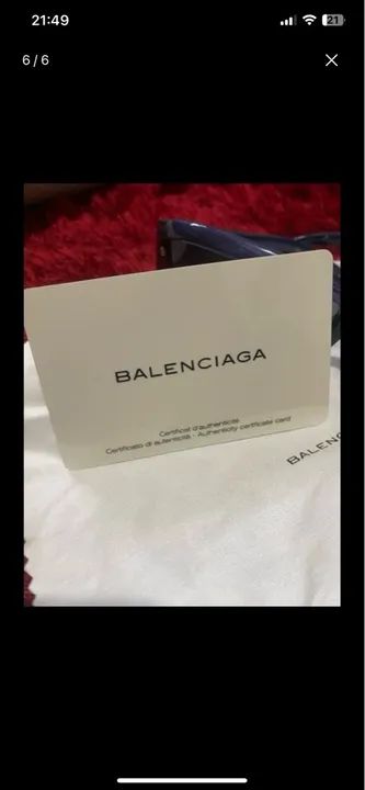 Oculos solar Balenciaga - Foto 5