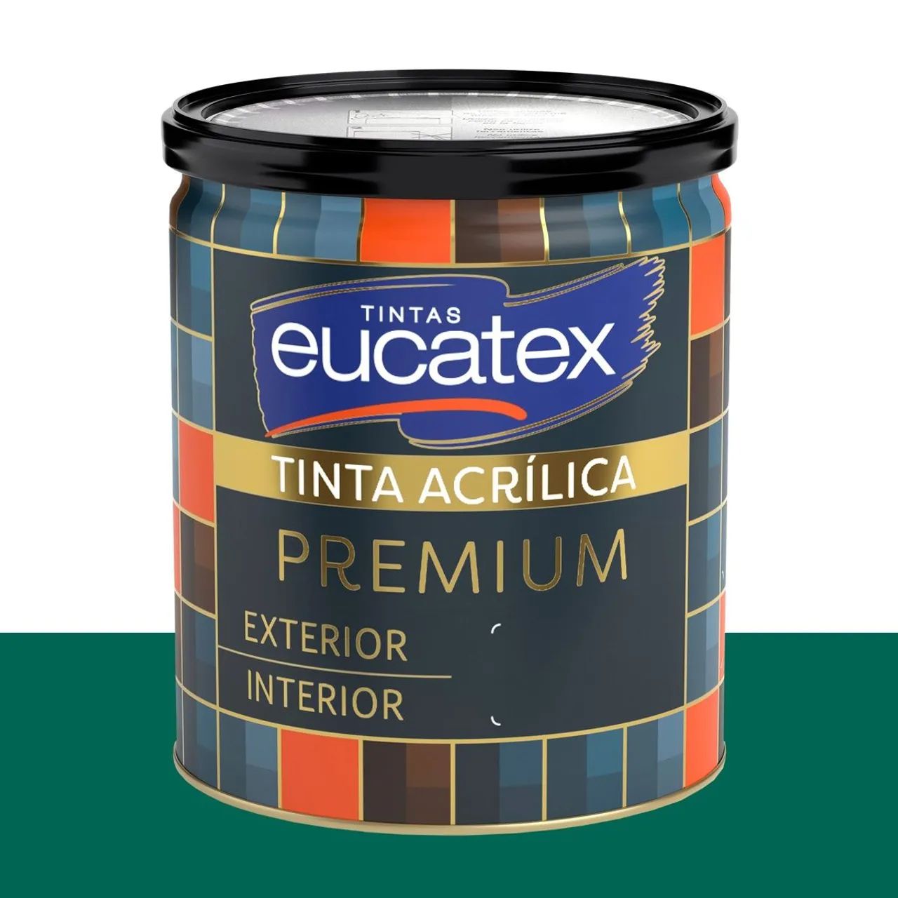 Tinta Acrílica Acetinada Eucatex Árvore da Felicidade 800 ml