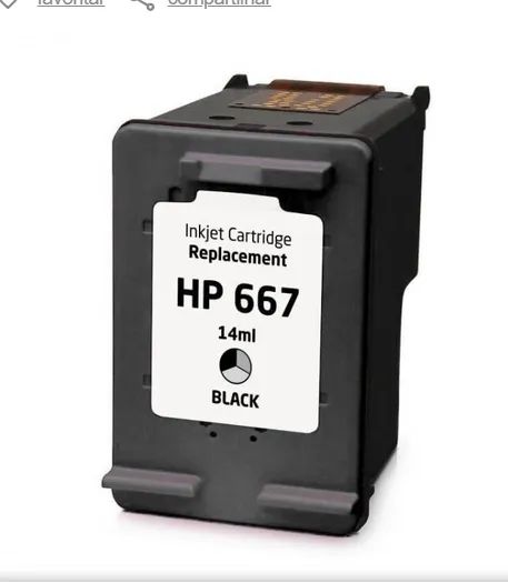 Cartucho HP 667 xl COLORIDO compativel da Masterprint - Foto 2