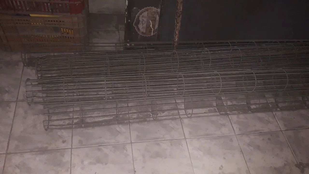 Extrutura de aço  tratado para coluna