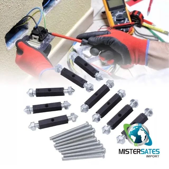Kit 10 Unidades Reparo De Abas P/ Caixa De Luz 4x2 - COD 1164 - Foto 3