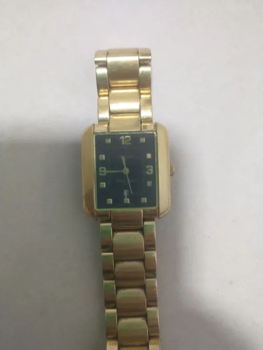 Relógio de pulso Orient dourado - usado - Foto 3