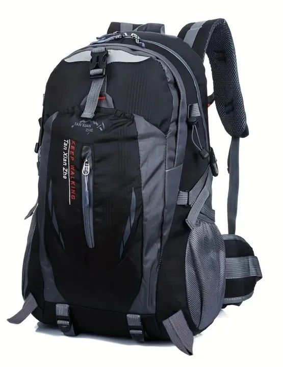 Mochila de Trilha Preta - Nova - Foto 4