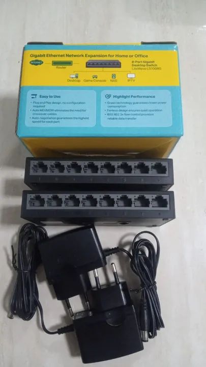 Switch 8 portas TP Link - Foto 2