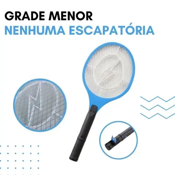Raquete elétrica para insetos
