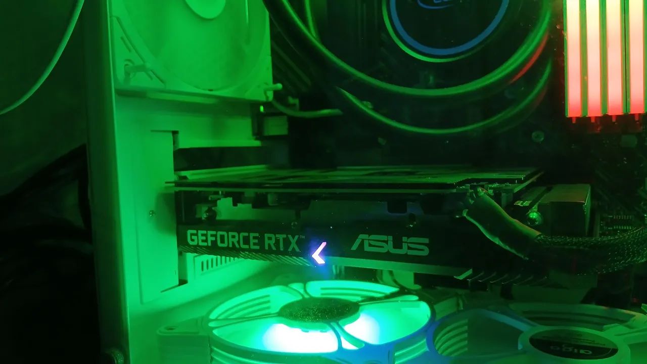 ASUS DUAL GeForce RTX 3060 Ti V2 MINI OC Edition 8GB - Foto 3