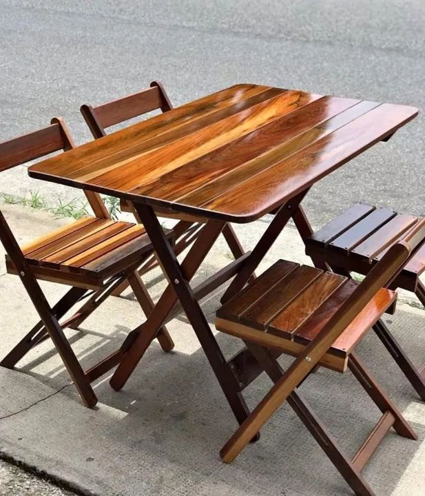 Mesa de Madeira Estilo Escandinavo - Sofisticação e conforto! - Foto 3
