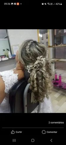 Penteado e maquiagem  para  noiva e debutante  - Foto 3